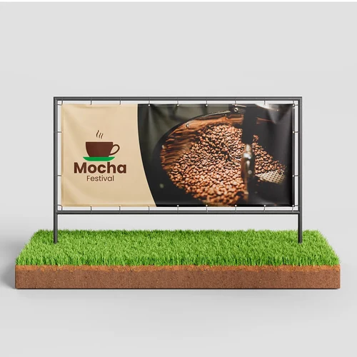 Mocha molinó grafika – nagyméretű reklámanyag