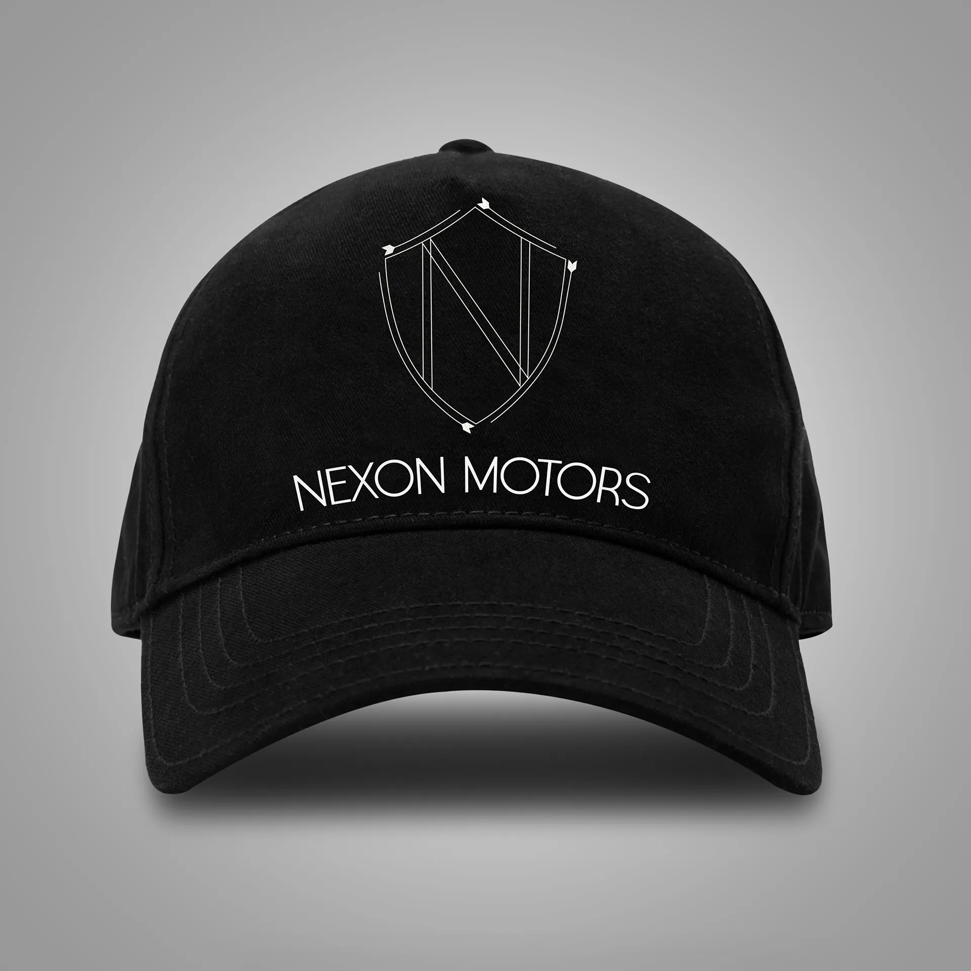 Nexon sapka dizájn – márkázott ruházati grafika
