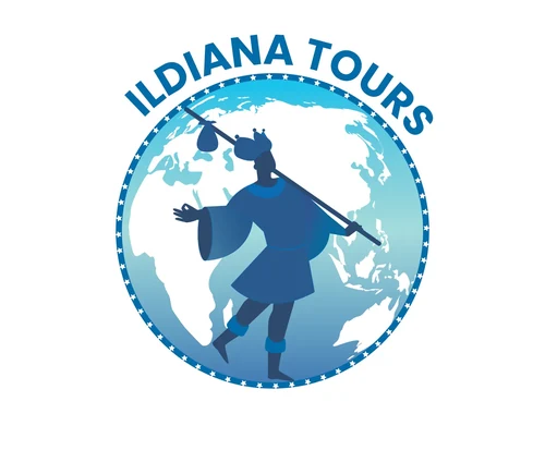 Ildiana Tours logóterv – utazási márka arculattervezése
