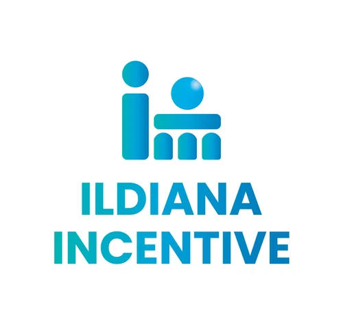 Ildiana Incentive logóterv – incentive utazási iroda arculata