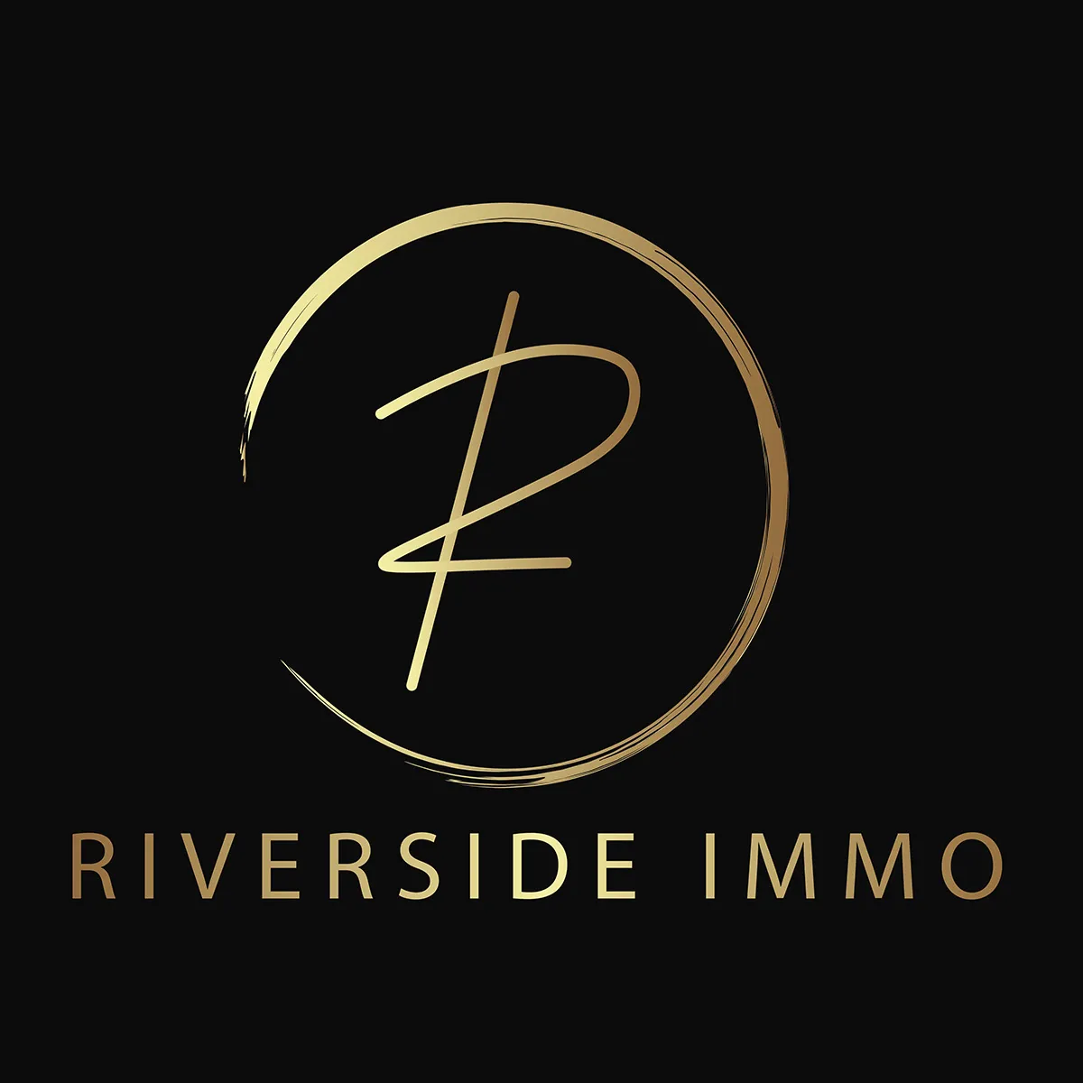 Riverside logó – elegáns arculati és branding terv