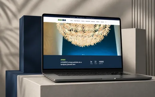 MURMO fejlesztés alatt álló szakpszichológiai és művészetterápiás központ weboldal referencia