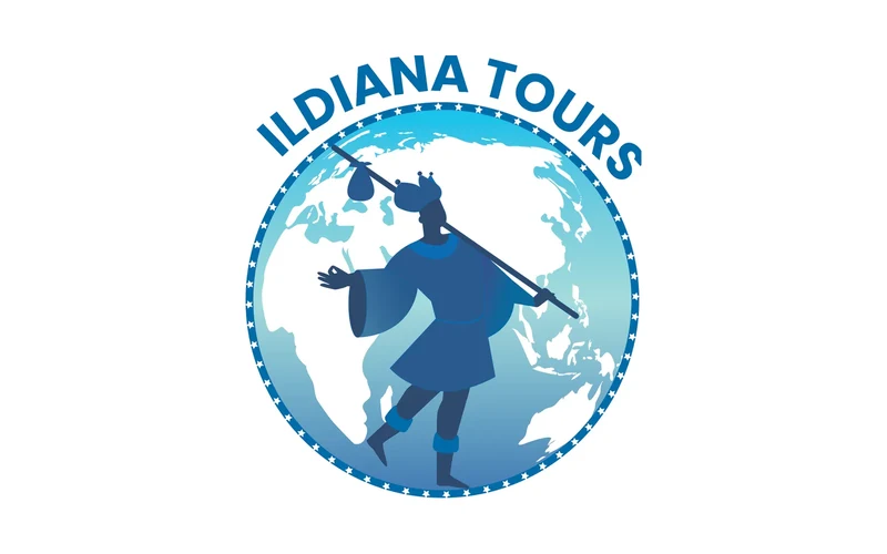 Ildiana Tours logóterv – utazási márka arculattervezése