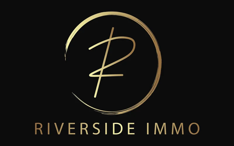 Riverside logó – elegáns arculati és branding terv