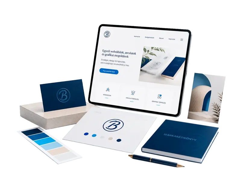 Blasterr Design webdesign, arculat és grafikai megjelenés bemutató